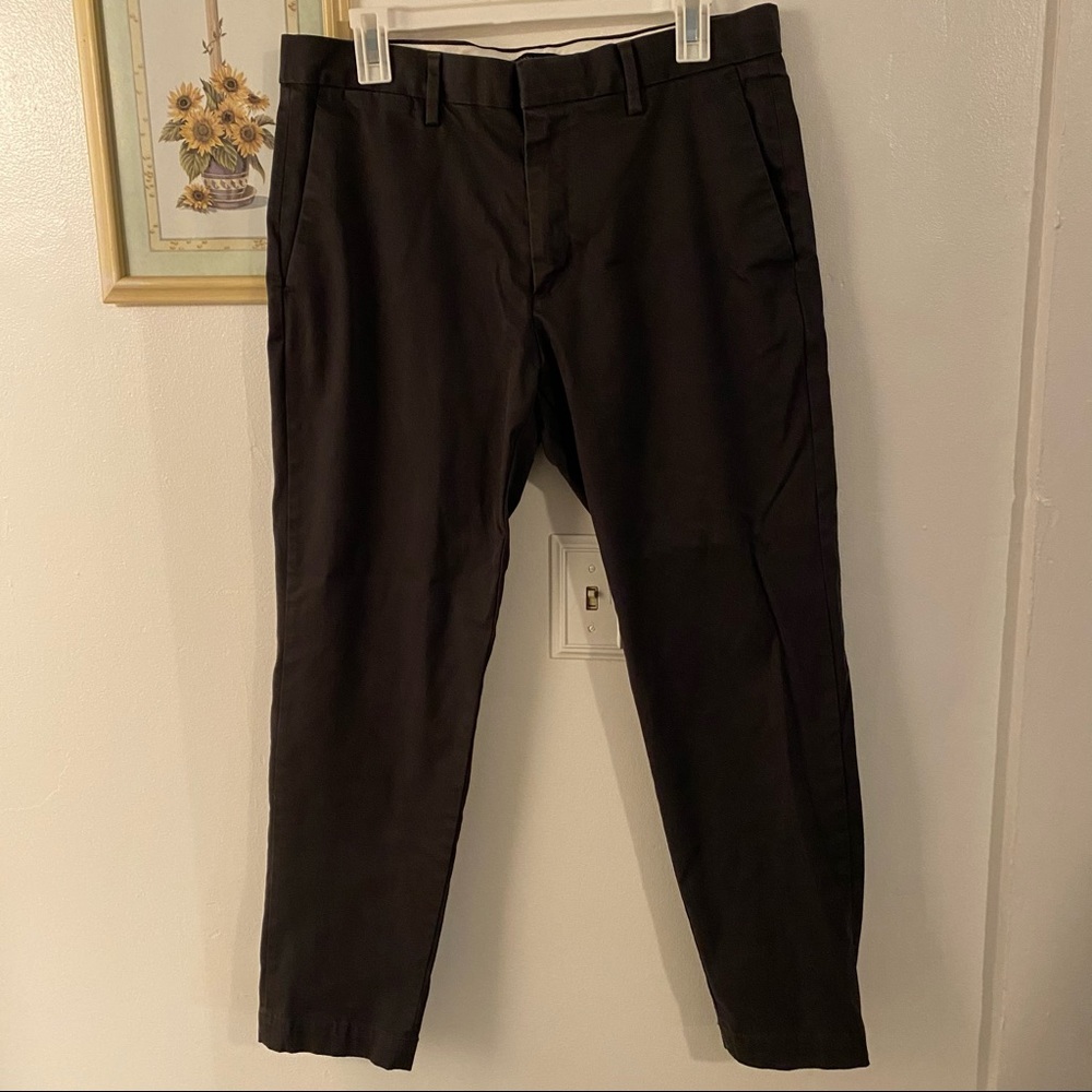 banana republic men’s black slack dress pants